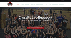 Desktop Screenshot of crossfitlacbeauport.com
