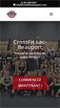 Mobile Screenshot of crossfitlacbeauport.com